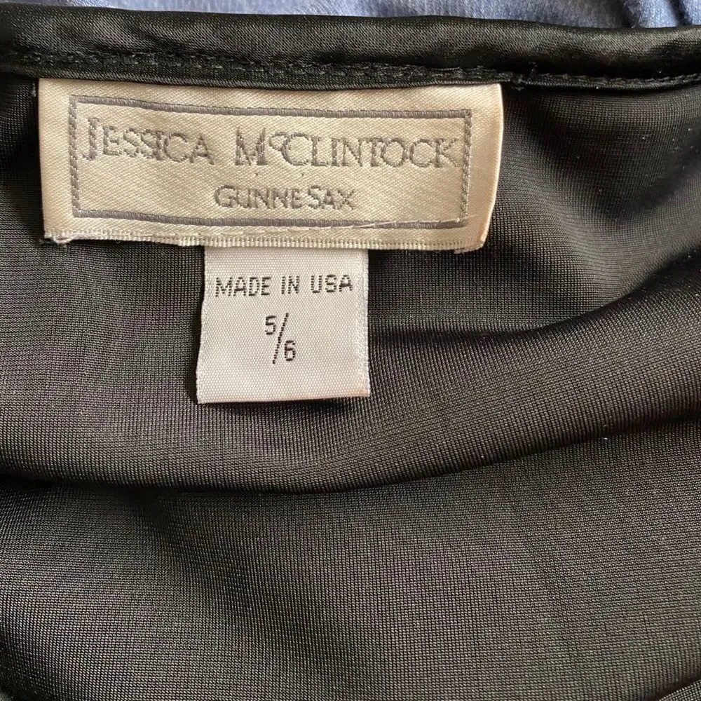 Jessica McClintock velvet mini dress 5/6 (junior)